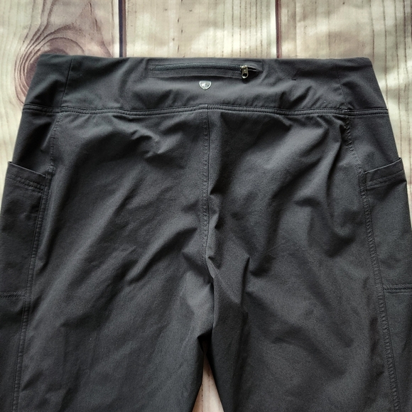 Kuhl "Freeflex Joggr" Pants Black Koal | Women's Size L - Picture 6 of 14